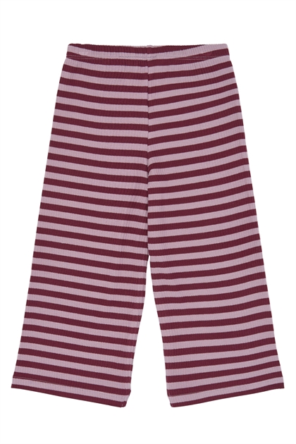 The New Sweatpants Fro - Elderberry Striped